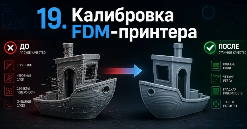 Калибровка FDM-принтера: полный гид для идеальных отпечатков