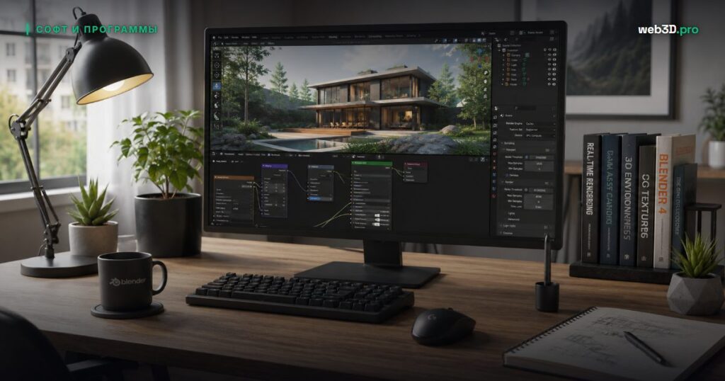 Asset Library в Blender 4.x: строим библиотеку материалов с нуля