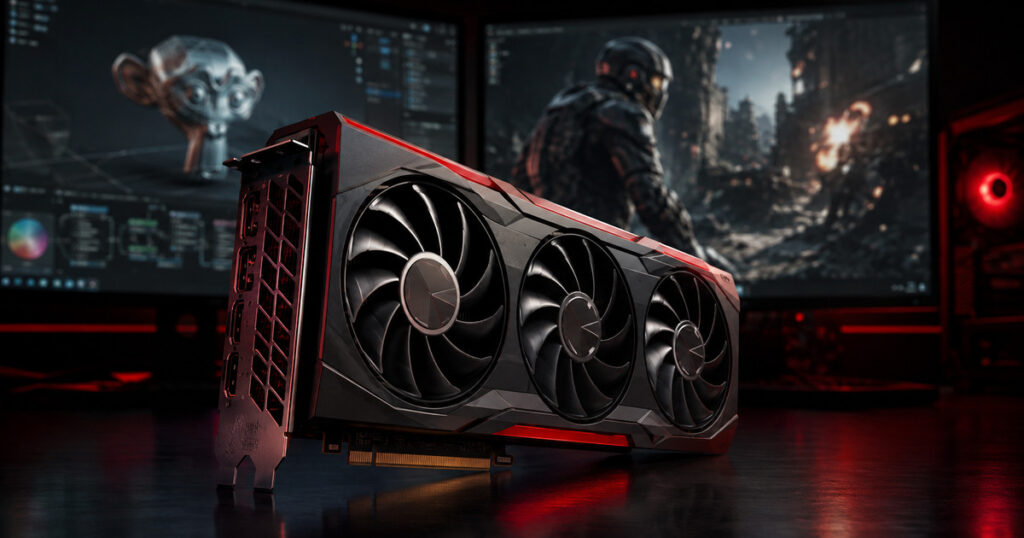 AMD RX 9070 XT для 3D рендера: тест в Blender, Redshift и UE5