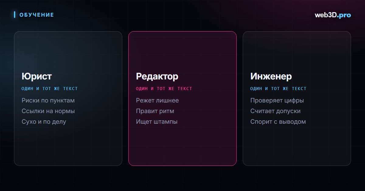 Ролевые промпты: как назначить AI роль для точных ответов