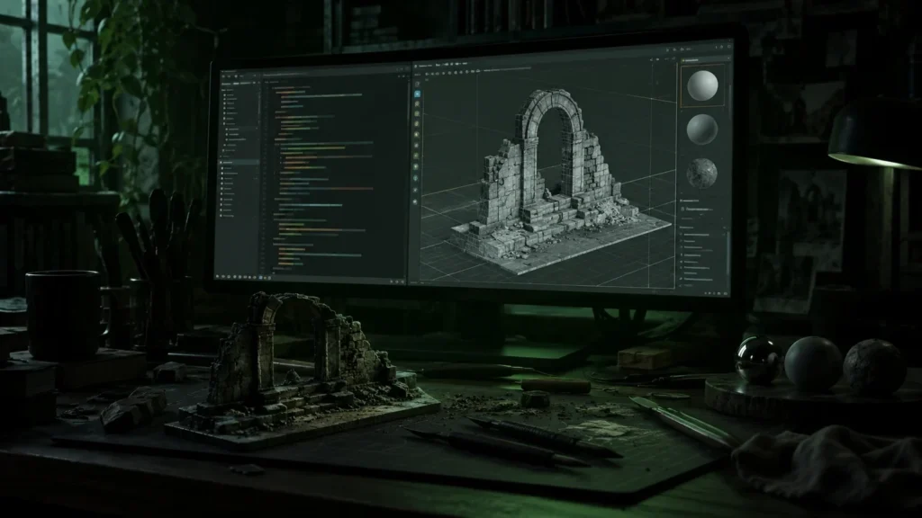 Окно скриптов рядом с вьюпортом. Python в Blender: первые скрипты, которые экономят часы