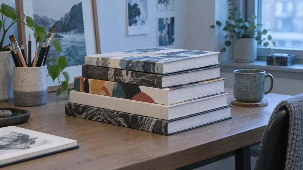 Стопка книг по графике. Что почитать 3D-художнику: книги, которые двигают