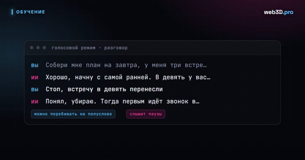 ChatGPT Voice Mode 2026: как разговаривать с AI как с коллегой