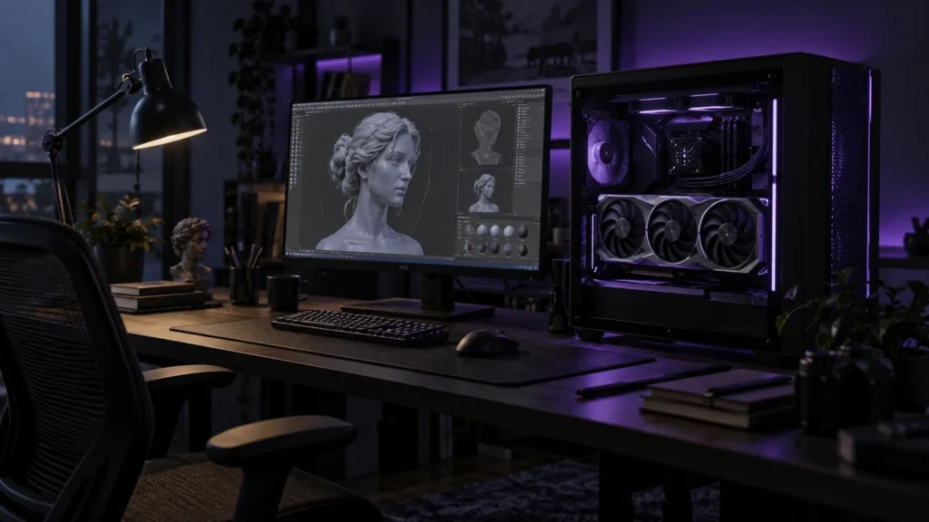 Домашняя станция с мощной видеокартой. Локальный запуск 3D-генераторов: какое железо реально нужно