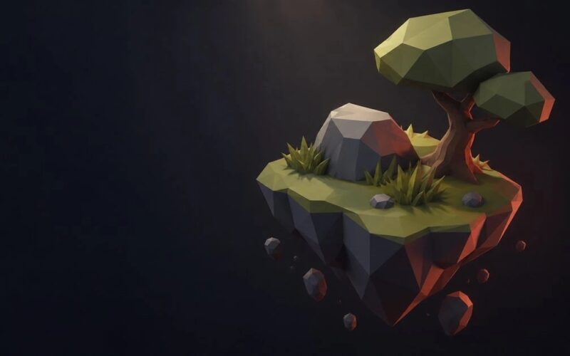Low-poly стилизация: делаем стилизованный ассет с нуля