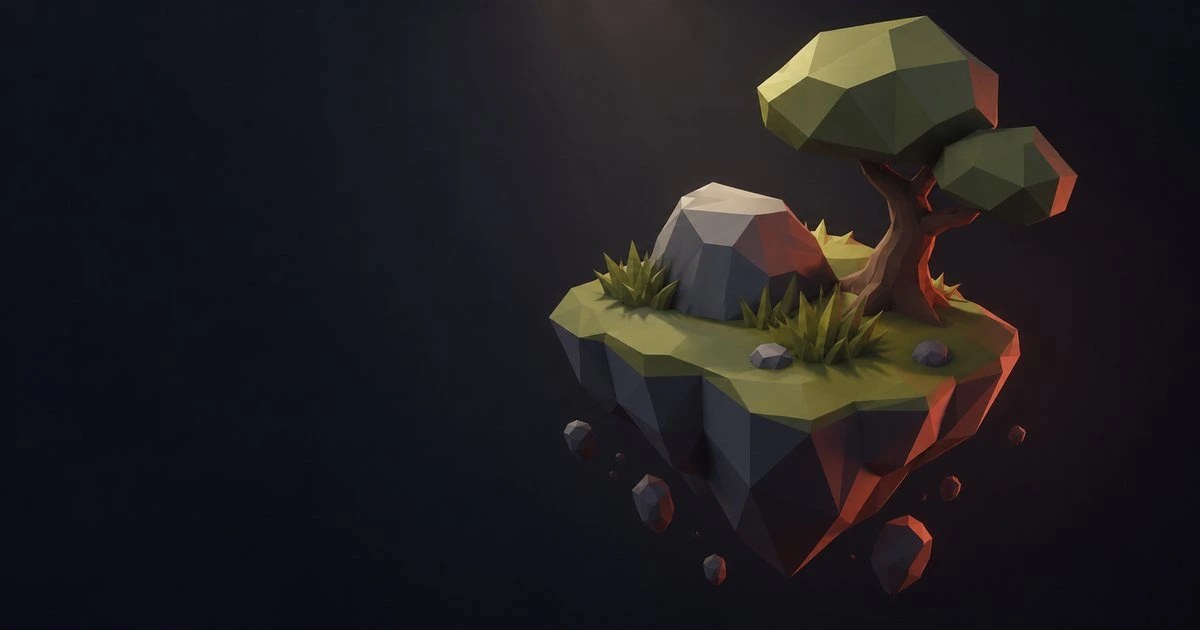 Low-poly стилизация: делаем стилизованный ассет с нуля