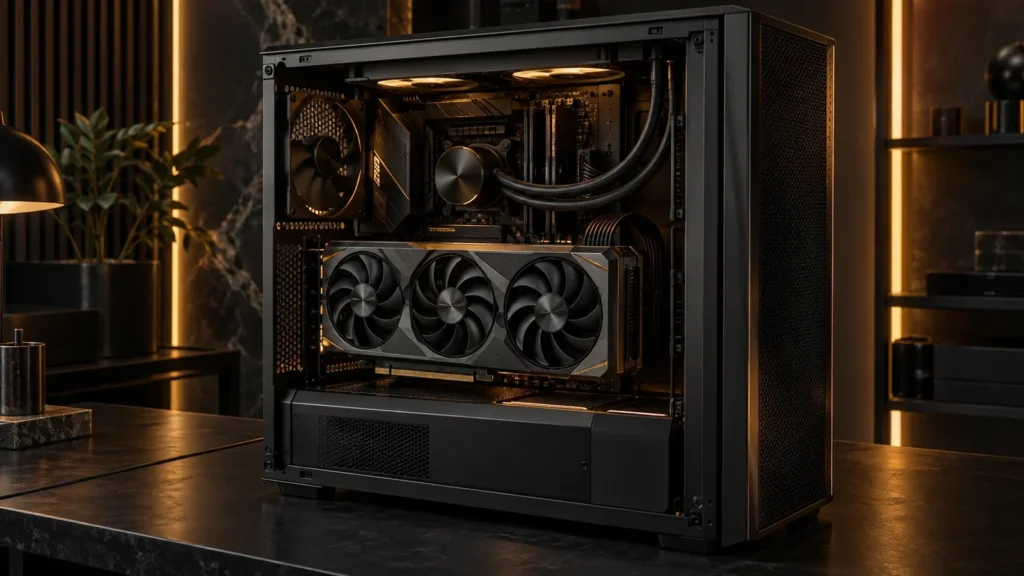 Видеокарта RTX в корпусе рабочей станции. RTX 5070 Ti для 3D: хватит ли 16 ГБ под вашу сцену