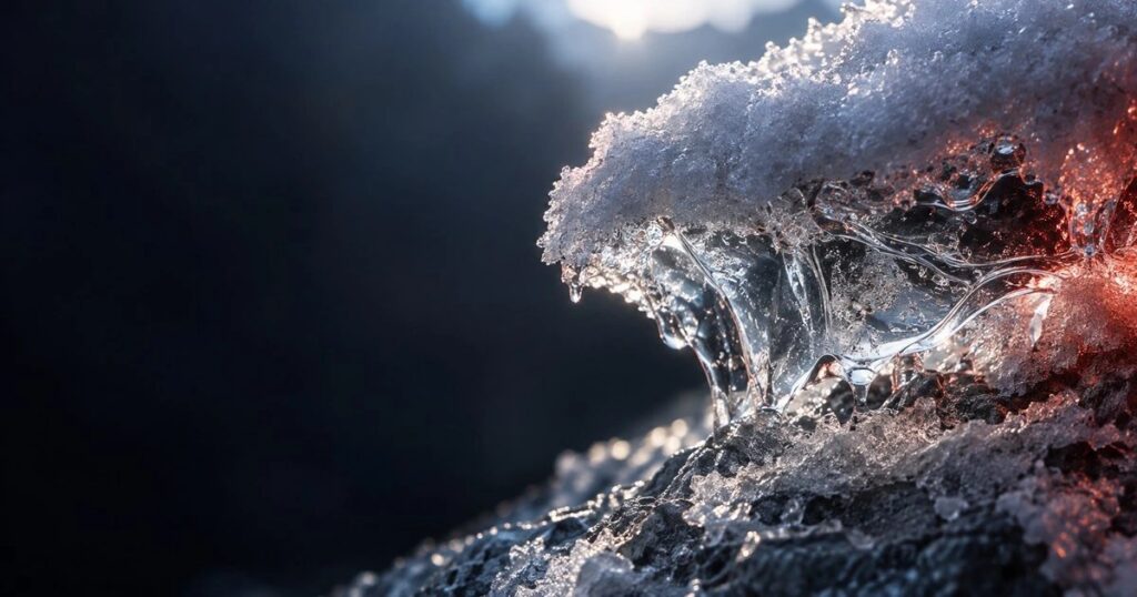 Снег и лёд в Blender: рассеивание, блеск и следы