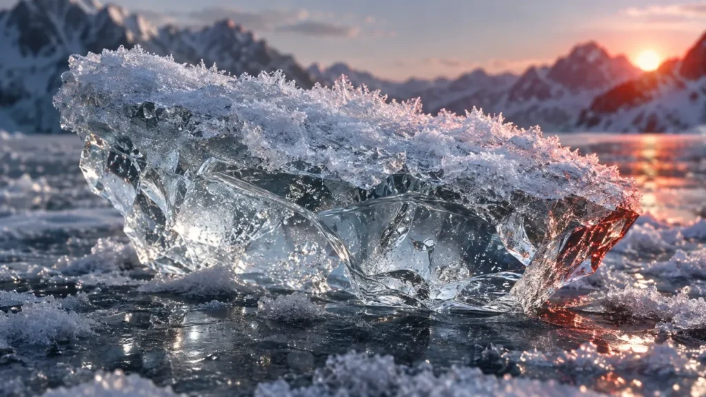 Снег и лёд крупным планом. Снег и лёд в Blender: рассеивание, блеск и следы